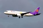 まいけるさんが、スワンナプーム国際空港で撮影したタイ・スマイル A320-232の航空フォト（写真）